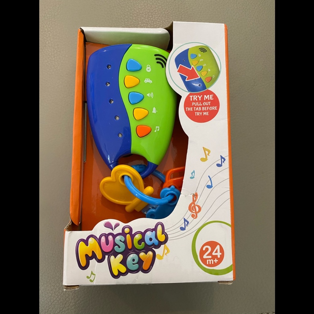 Musical Key Toy-NIB